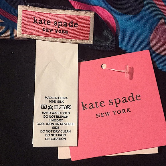 ♠️KATE SPADE - CLOVER PATCHWORK HAIR TIE (NWT) - Picture 3 of 9